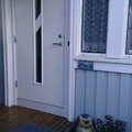 Kundbild Ytterd�rr Stenhamra - med glas: Jag �r supern�jd med denna fina...