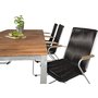 Balsj Spisestol  Sort/metal