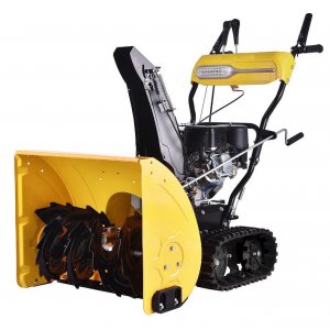 Schneefrse mit 196-cm-LONCIN-Motor und 24-Zoll-Rumbreite - Gelb