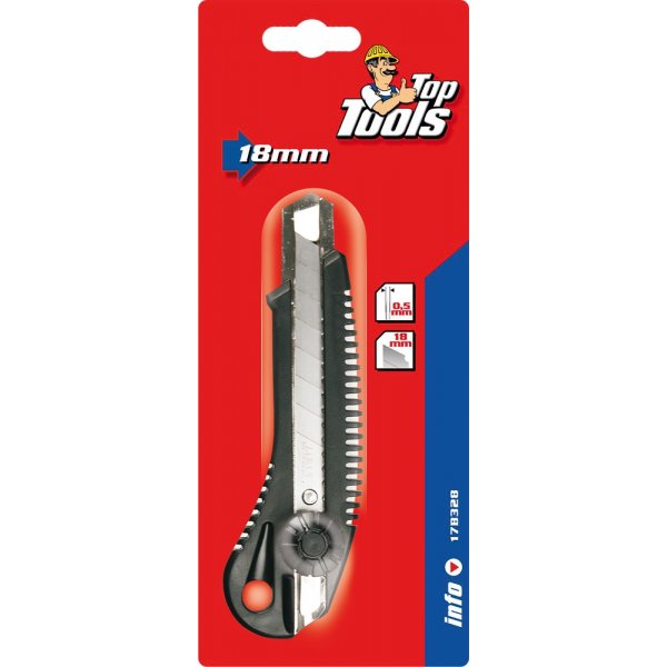 Brytbladskniv, 18 mm (gr�)