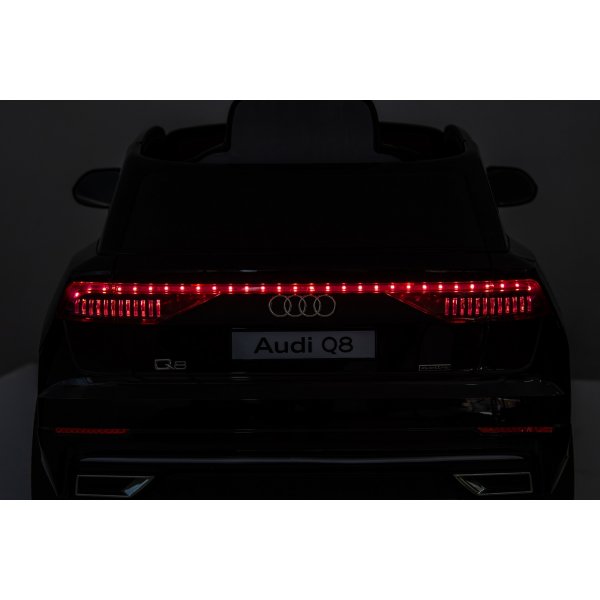 Elbil för barn Q8 Audi 2x35W 12V7Ah | Svart Elbil för barn Q8 Audi 2x35W 12V7Ah | Svart