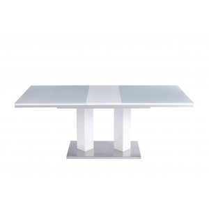Colombia matbord f�rl�ngningbart 160-200 cm - Vit