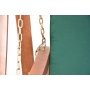 F�llbar hammock i tr� med gr�nt tak