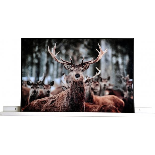 Frikk tavellist 120 cm - Vitlackad bj�rk