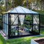 Växthus 8,7 m² | 5 års stormgaranti | Hög nockhöjd | Gazebo Växthus 8,7 m² | 5 års stormgaranti | Hög nockhöjd | Gazebo