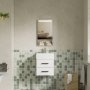 Badezimmerpaket - Elara | Soft-Close-Schubladen & LED-Spiegel | 80 cm
