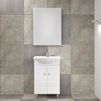 Möbelpaket Capri 55 vit Möbelpaket Capri 55 vit