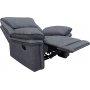 Reclinerf�t�lj gr� (Mikrofiber) - Riverdale