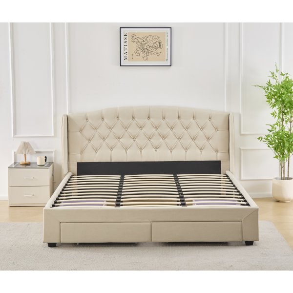 S�ngram 180 x 200 cm - Beige