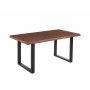 Aster matbord 160x90 cm - M�rkbrun ek