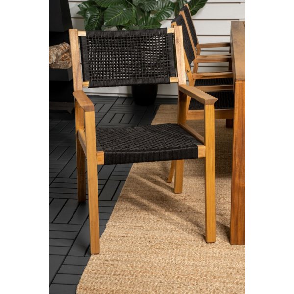 Prssebo Matgrupp (200x90) - Natur - 6 Stolar