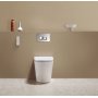 1 Smart Toalett Golvstående | Uppvärmd Sits | Bidéfunktion | Bluetooth & Appstyrning | Vit