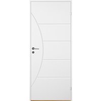Innerdörr Bornholm - Kompakt dörrblad med spårfräst dekor A9 - Outlet
