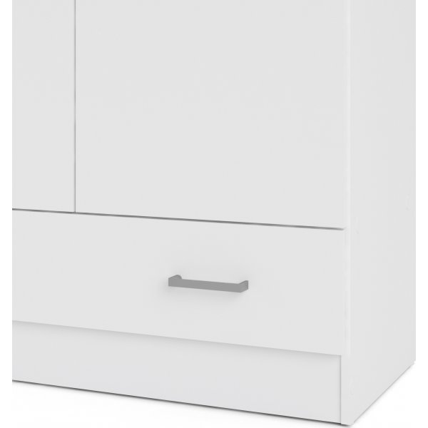 Space garderob vit 80 cm bred med 170,5 cm h�g