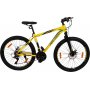 Mountainbike urban terrn - 26" gul/sort