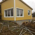 Jättesnygg med era fönster helnöjd..... Fast fönster 3-glas - PVC - U-värde 0,96