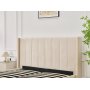 Sängram med sänggavel och förvaring 180 x 200 cm - Beige - Bianca Sängram med sänggavel och förvaring 180 x 200 cm - Beige - Bianca
