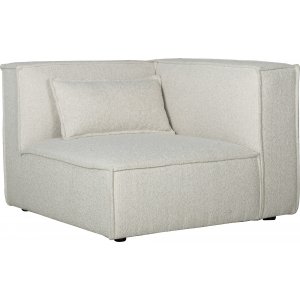 Nees modulsofa - hjørnedel højre - Stone White Nees modulsofa - hjørnedel højre - Stone White