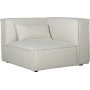 1 Nees modulsofa - hjørnedel højre - Stone White