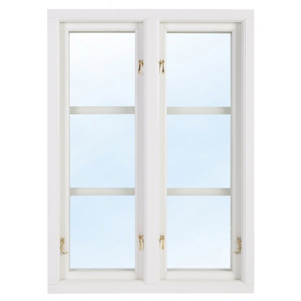 2+1 Traditionsfönster - 2-luft - Målat 2+1 Traditionsfönster - 2-luft - Målat