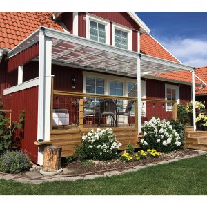 Balkontag 5,6x3,0m | Ekstra høj | Kanal plast / aluminium Balkontag 5,6x3,0m | Ekstra høj | Kanal plast / aluminium