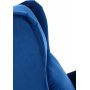 Reclinerf�t�lj i bl�tt tyg