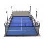 Padelbana Dou med belysning - Utomhusbana
