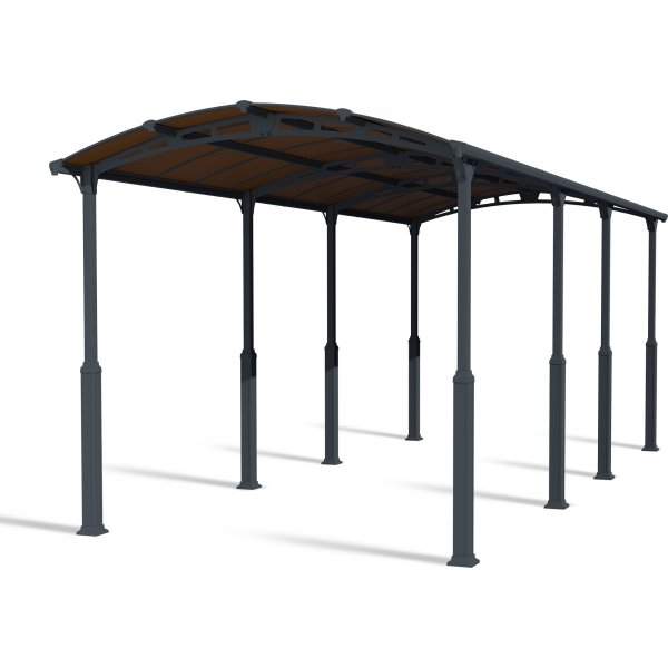 Canopia Alpine Metal Carport Til Autocamper 3,6 x 8,5 - Grå Canopia Alpine Metal Carport Til Autocamper 3,6 x 8,5 - Grå