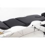 Massagebriks med metalben - 3 zoner - sort/hvid