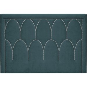 Dalar� s�nggavel 180 cm - Bl� sammet