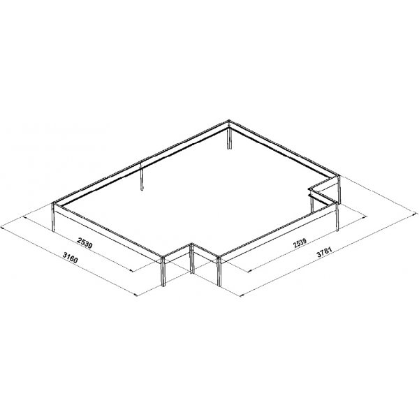 Drivhus Triton med hærdet glas - 10,2 m² + Rengøringsmiddel til drivhus Drivhus Triton med hærdet glas - 10,2 m² + Rengøringsmiddel til drivhus