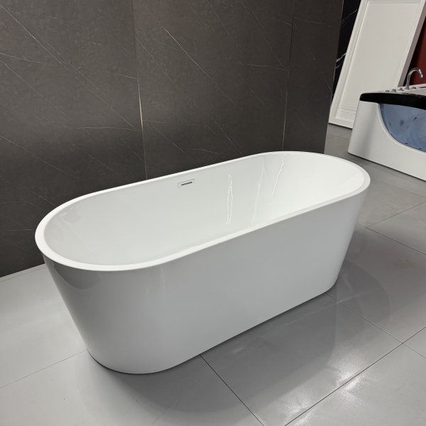 Fritstående badekar 150×75 cm - Hilo Fritstående badekar 150×75 cm - Hilo
