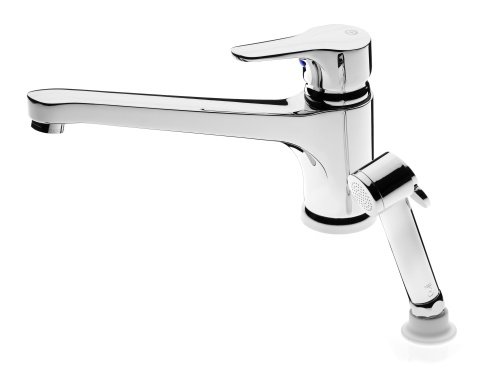 Gustavsberg Nautic köksblandare, med avstängning och handdusch Gustavsberg Nautic köksblandare, med avstängning och handdusch