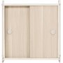 Paris v�ggsk�p 68 x 60 cm - Beige/Whitewash