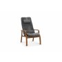 F�t�lj med fotpall f�rskinn ek/gr� - Frank
