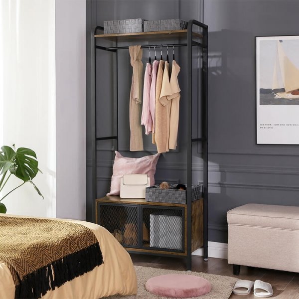 Hallm�bel 180x80 cm - Brun/svart