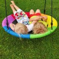 Kundebillede Rund gynge (flerfarvet) NB5003