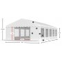 Partytlt Eco 1 i PE - 4 x 10 m