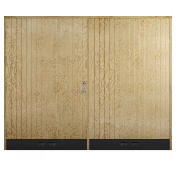Garageport 18 Rak Panel (vnsterhngd)