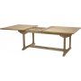 Bjurker utdragbart matbord  Teak