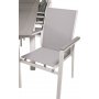 Ekens Matgrupp (224x100) - Vit/Gr - 8 Stolar
