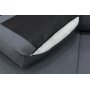 U-soffa Solna v�ndbar - 367 cm - m�rkgr�