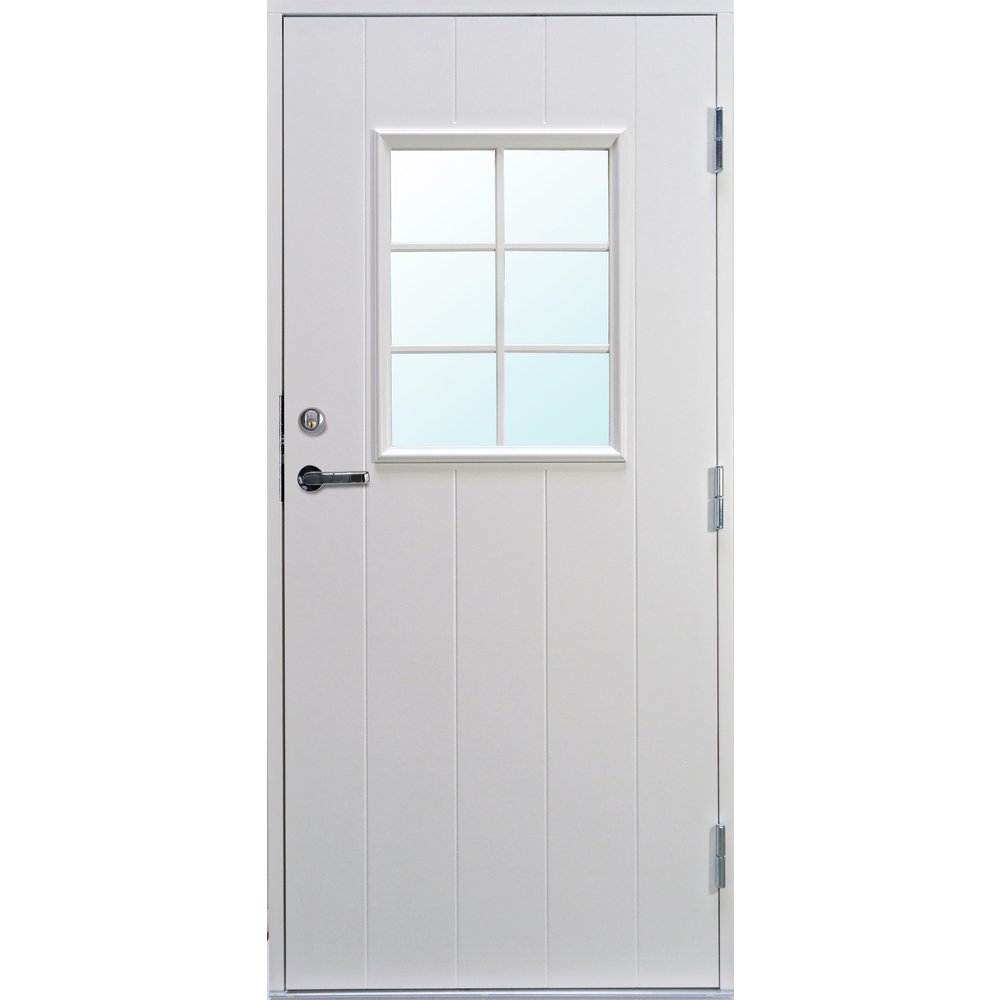 Ytterdörr Alexia med glas och spröjs SP21 - 6295 kr - Hemfint.se