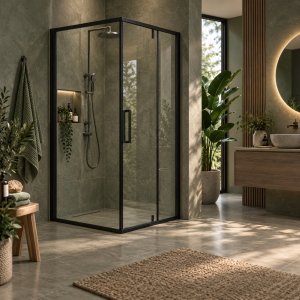 Duschecke 90x90x190 cm - Obsidian 900 Duschecke 90x90x190 cm - Obsidian 900