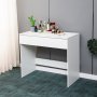 Sminkbord vitt med f�rvaring 90 cm bred
