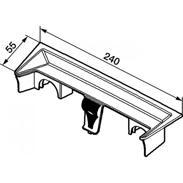 FM Mattsson Schampohylla 9000E Krom