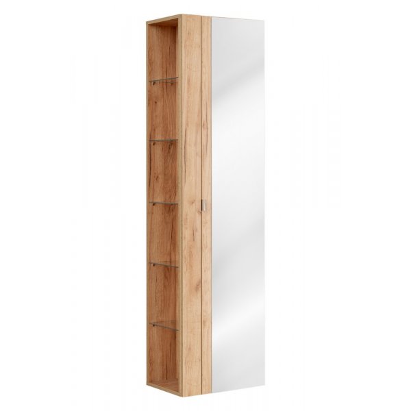 Sidoskp med spegel Capri