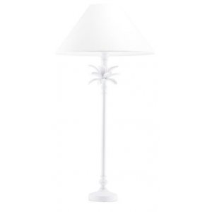 Bordslampa h�jd 74 cm - Vit