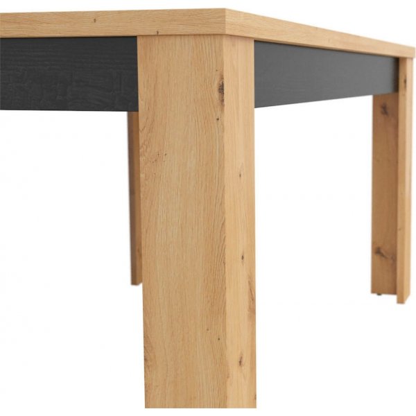Ostia matbord 160-200 x 90 cm - Ek