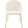 Stol beige sammet guldiga ben - Plaza Stol beige sammet guldiga ben - Plaza